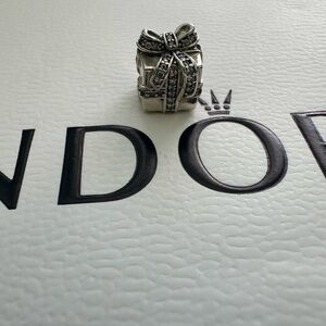 Authentic Pandora Sparkling Gift Charm